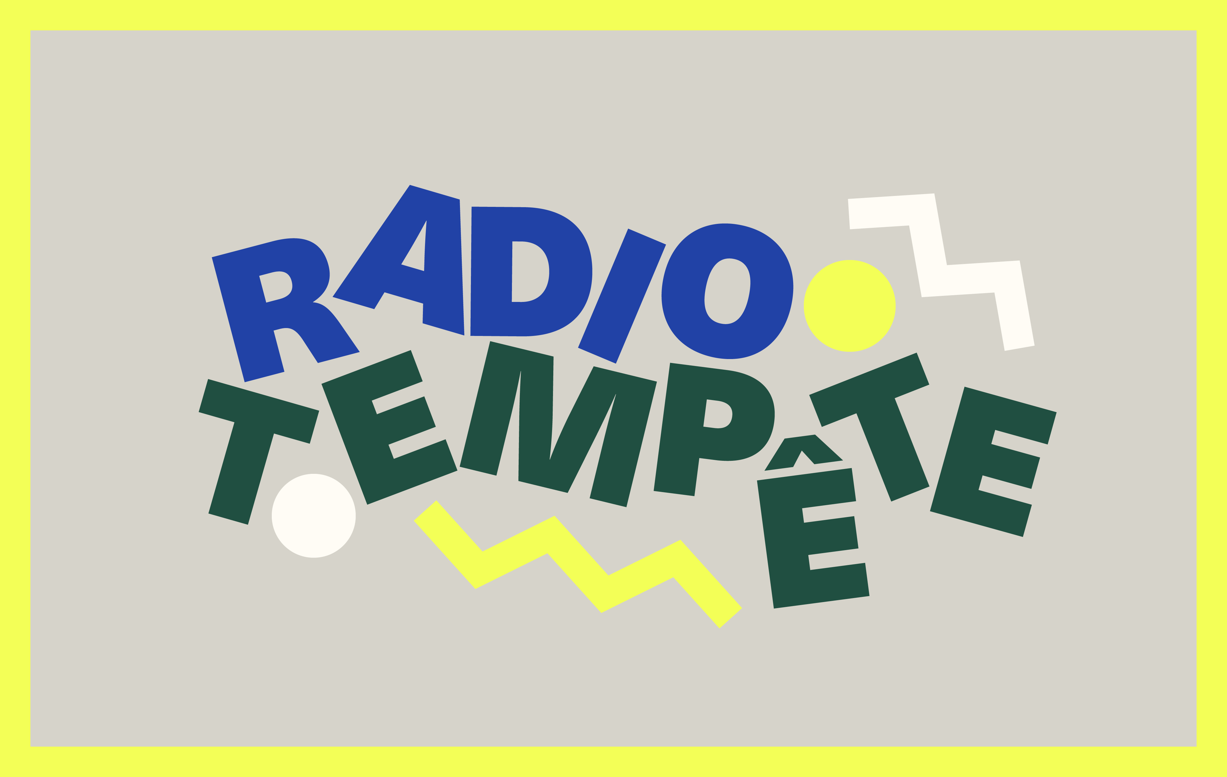 Logo de Radio Tempête, une webradio qui diffuse des meufs cis et trans, des personnes non-binaires. En bref, sans mecs cis hétéros