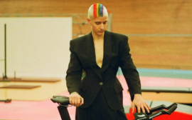 Marie Patouillet et son vélo